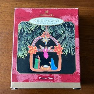 Hallmark Ornament- Praise Him